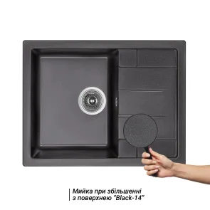 Кухонна мийка Lidz 650x500/200 BLM-14 (LIDZBLM14650500200) №3