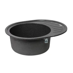 Кухонна мийка Lidz 620x500/200 GRF-13 (LIDZGRF13620500200) №4