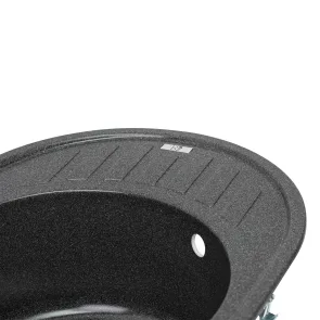 Кухонна мийка Lidz 620x500/200 GRF-13 (LIDZGRF13620500200) №5