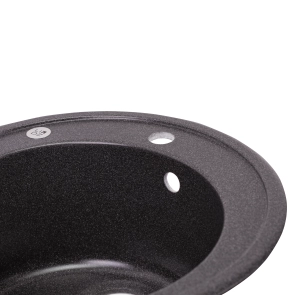 Кухонная мойка Lidz D510/200 GRF-13 (LIDZGRF13D510200) №5