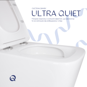 Унитаз подвесной Qtap Tern с сиденьем Soft-close QT17332303ASW №5