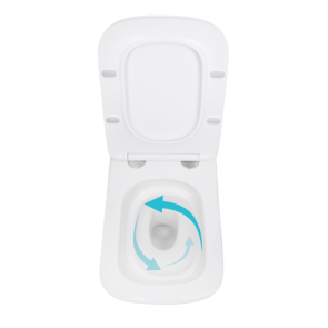 Унитаз подвесной Qtap Tern с сиденьем Soft-close QT17332303ASW №6