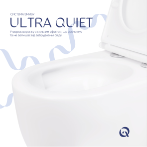Унитаз подвесной Qtap Taurus безободковый с сиденьем Soft-close QT2433084EUQW №5