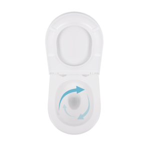 Унитаз подвесной Qtap Taurus безободковый с сиденьем Soft-close QT2433084EUQW №6
