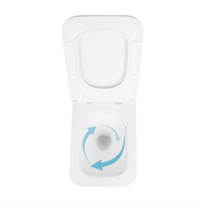 Унітаз підвісний Qtap Gemini безободковий з сидінням Soft-close QT2533076EUQW №6
