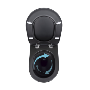 Унітаз підвісний Qtap Taurus безободковий з сидінням Soft-close QT2433084EUQMB №6
