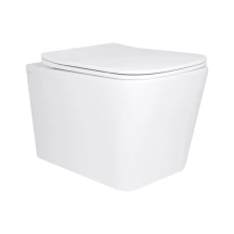 Унитаз подвесной Qtap Tern Ultra Quiet с сиденьем с сиденьем Soft-Close WHITE QT17332303AW