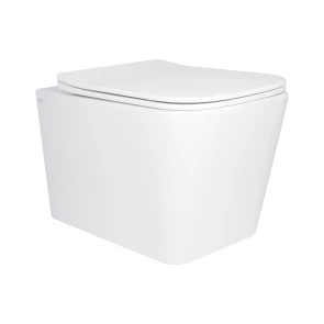 Унитаз подвесной Qtap Tern Ultra Quiet с сиденьем с сиденьем Soft-Close WHITE QT17332303AW №1
