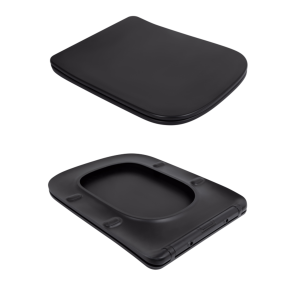 Унітаз підвісний Qtap Tern New Ultra Quiet безобідковий з сидінням Soft-close MATT BLACK QT17332303ASMB №8