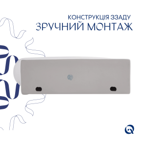 Раковина Qtap Leo 430x285x160 White QT11111008RW №5