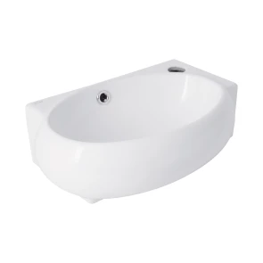 Раковина Qtap Leo 430x285x160 White QT11111008LW №1