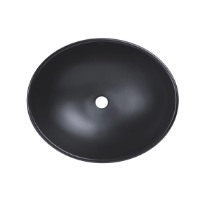 Раковина-чаша Qtap Dove 415x340x140 Matt black QT06116062AMB №1