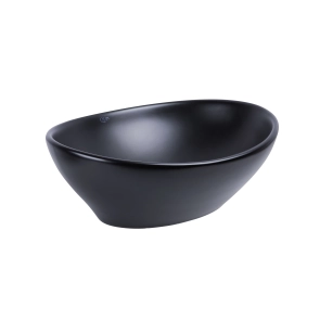 Раковина-чаша Qtap Dove 415x340x140 Matt black QT06116062AMB №4