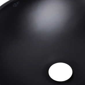 Раковина-чаша Qtap Dove 415x340x140 Matt black QT06116062AMB №5