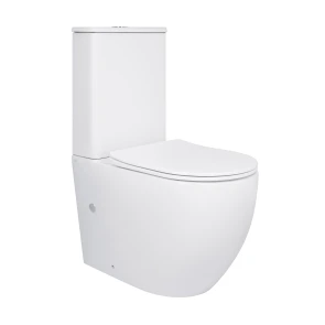Унитаз-компакт Qtap Robin Ultra Quiet безободковый с сиденьем Soft-close QT13226089AW №1