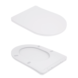 Унитаз-компакт Qtap Robin Ultra Quiet безободковый с сиденьем Soft-close QT13226089AW №8