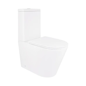 Унітаз-компакт Qtap Scorpio безободковий Ultra Quiet з сидінням Soft-close QT14222125AUQW №1