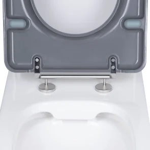 Унитаз напольный Qtap Freedom инклюзивный Rimless безободковый с сиденьем Soft-Close WHITE QT22226098W №6
