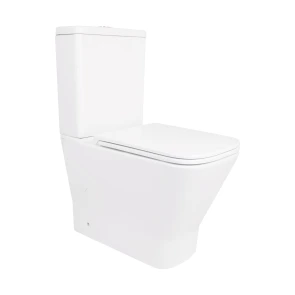 Унітаз-компакт Qtap Cardinal Ultra Quiet безободковий з сидінням Soft-close QT04222168AUQ3W №1