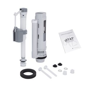 Унітаз-компакт Qtap Cardinal Ultra Quiet безободковий з сидінням Soft-close QT04222168AUQ3W №9