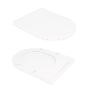 Унитаз напольный Qtap Virgo Ultra Quiet безободковый с сиденьем Soft-Close WHITE QT18226092AW №8