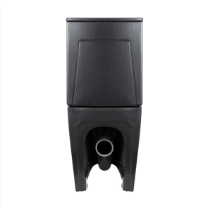 Унитаз напольный Qtap Scorpio Ultra Quiet безободковый с сиденьем Soft-Close MATT BLACK QT14226088AMB №7