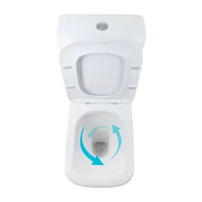 Унитаз напольный Qtap Stenava Rimless безободковый с сиденьем Soft-close WHITE QT27228303W №5