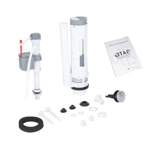 Унитаз-моноблок напольный Qtap Kolibri Ultra Quiet безободковый с сиденьем Soft-close WHITE QT10226380W №8