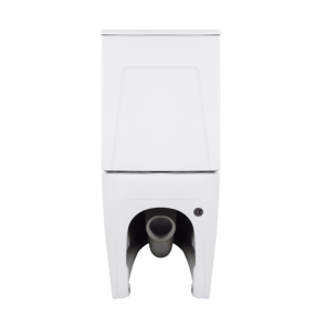 Унітаз підлоговий Qtap Robin New Ultra Quiet безобідковий з сидінням Soft-close WHITE QT13226083AW №7