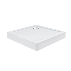 Душовий піддон Qtap Tern 309912C 90x90x12 см + сифон №1