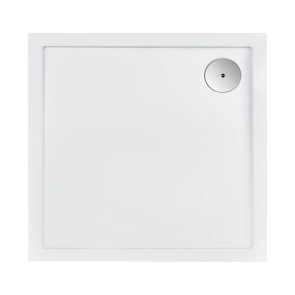 Душовий піддон Qtap Tern 309912C 90x90x12 см + сифон №3