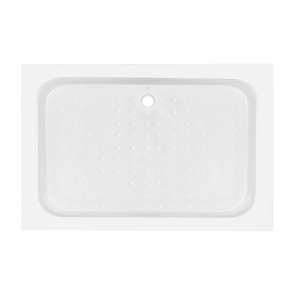 Душовий піддон KAPIELKA ST120x80х14 низький, прямокутний, діаметр зливу 52 мм Lidz №1