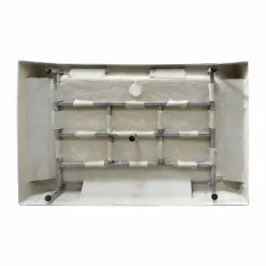 Душовий піддон KAPIELKA ST120x80х14 низький, прямокутний, діаметр зливу 52 мм Lidz №4