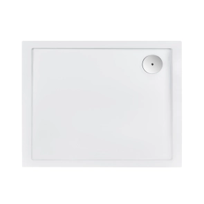 Душовий піддон Qtap Tern 301812C 100x80x12 см + сифон №3