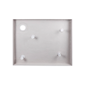 Душовий піддон Qtap Tern 301812C 100x80x12 см + сифон №4