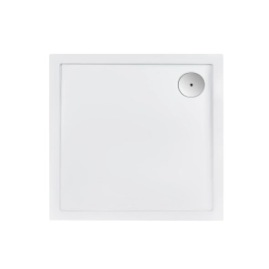 Душовий піддон Qtap Tern 308812C 80x80x12 см + сифон №3