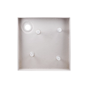 Душовий піддон Qtap Tern 308812C 80x80x12 см + сифон №4