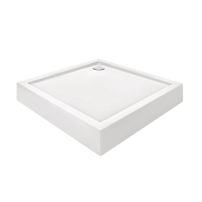 Душовий піддон Qtap Tern 301112 100x100x12 см + сифон №1