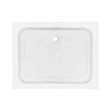 Душовий піддон KAPIELKA ST100x80х14 низький, прямокутний, діаметр зливу 52 мм Lidz