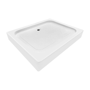 Душовий піддон KAPIELKA ST100x80х14 низький, прямокутний, діаметр зливу 52 мм Lidz №3