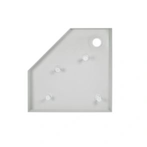 Душовий піддон Qtap Diamond 309912 90x90x12 см + сифон №4