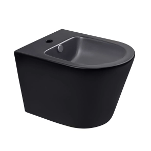 Біде підвісне Qtap Scorpio 515x360x345 Matt black QT1455053FMB №1