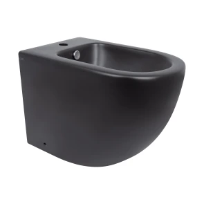 Біде підлогове Qtap Robin 565x360x405 Matt black QT13442141CMB №1