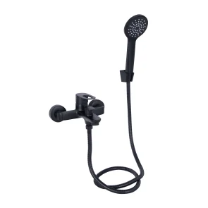 Смеситель для ванны Lidz Latwa 006 (c душевым гарнитуром) (k35) LDLAT006BLA45419 Black №1