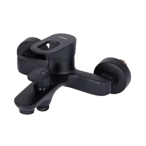 Смеситель для ванны Lidz Latwa 006 (c душевым гарнитуром) (k35) LDLAT006BLA45419 Black №6