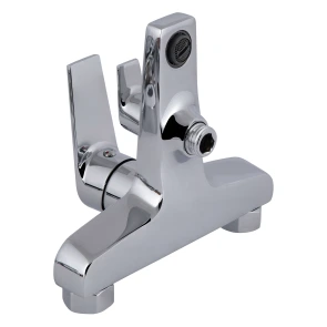 Змішувач для ванни Qtap Stenava New (з душовим гарнітуром) QTSTE259CRM45537 Chrome №3