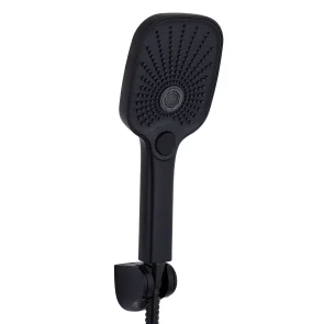 Змішувач для ванни Qtap Gemini (з душовим гарнітуром) QTGEM259BLM45682 Black Matt №4