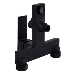 Змішувач для ванни Qtap Gemini (з душовим гарнітуром) QTGEM259BLM45682 Black Matt №6