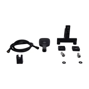 Змішувач для ванни Qtap Gemini (з душовим гарнітуром) QTGEM259BLM45682 Black Matt №7