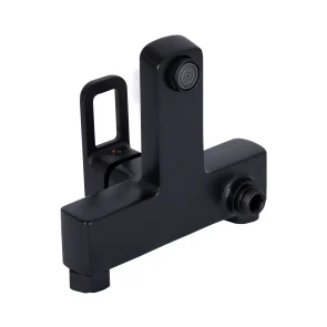 Смеситель для ванны Lidz Wawel 006 (c душевым гарнитуром) (k35) LDWAW006BLA45393 Black №6